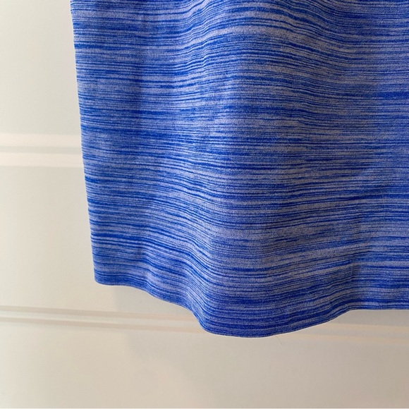 Forever 21 Size Small Ocean Blue Ombré Striped Racerback Workout Tank - Picture 6 of 6